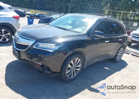 2014 Acura Mdx Technology Pkg W/Entertainment Pkg из США, поврежденный, VIN 5FRYD4H67EB505760